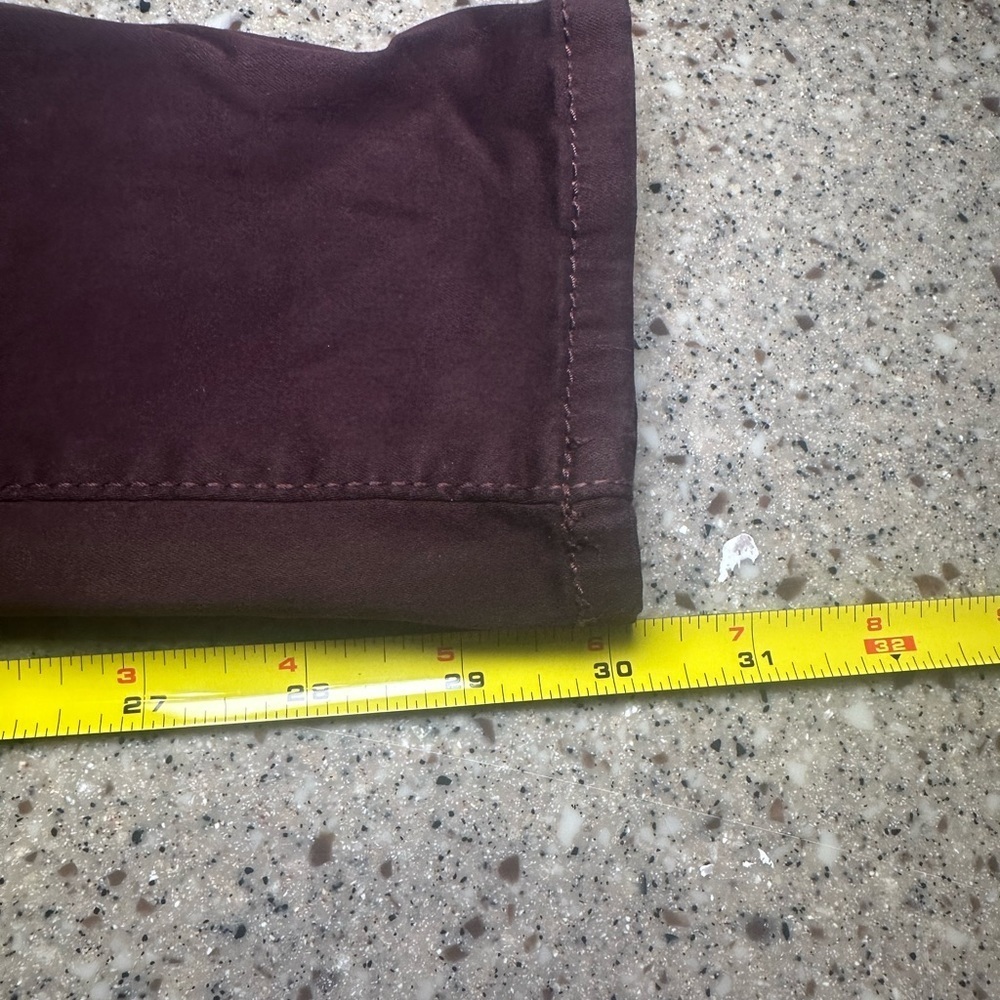 American Eagle 4 Long Maroon High-Rise Jegging - Picture 7 of 8